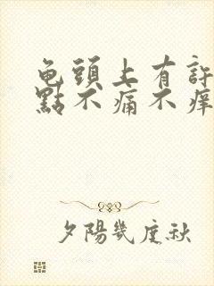 龟头上有许多红点不痛不痒