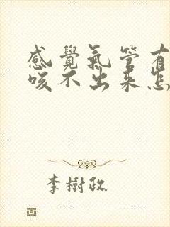 感觉气管有痰又咳不出来怎么办