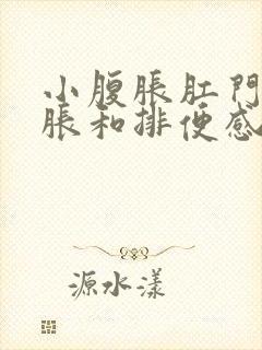 小腹胀肛门有坠胀和排便感