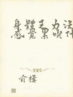 身体乏力没精神,感觉累吃什么补品