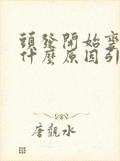 头发开始变白是什么原因引起的