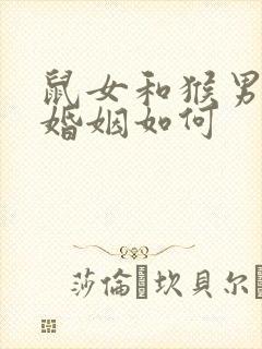 鼠女和猴男相配婚姻如何