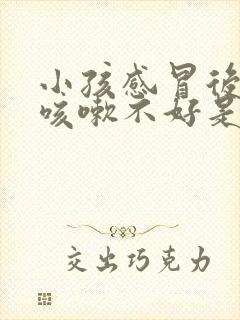 小孩感冒后一直咳嗽不好是什么原因