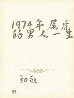 1974年属虎的男人一生的命运封面