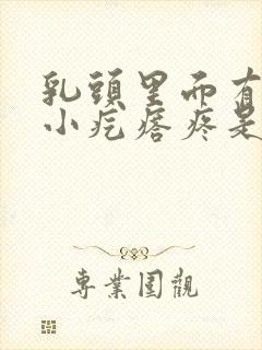 乳头里面有一个小疙瘩疼是怎么回事封面