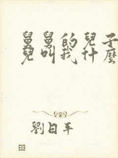 舅舅的儿子的女儿叫我什么