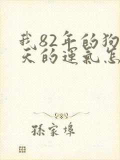 我82年的狗今天的运气怎么样封面