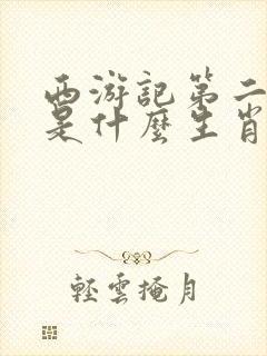 西游记第二十回是什么生肖