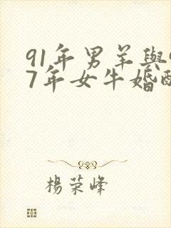 91年男羊与97年女牛婚配封面