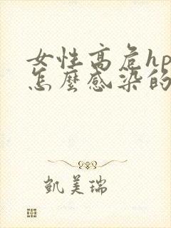 女性高危hpv怎么感染的症状封面