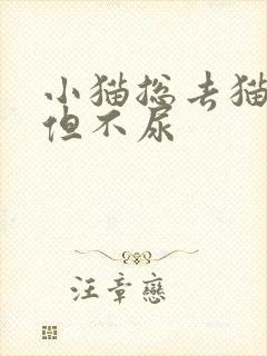 小猫总去猫砂盆但不尿