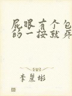 屁眼有个包硬硬的一按就疼怎么办