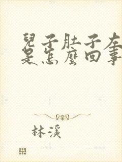 儿子肚子左边疼是怎么回事