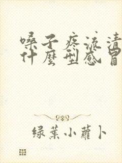 嗓子疼流清涕是什么型感冒