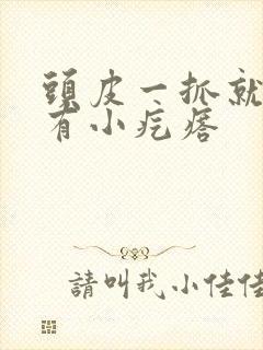 头皮一抓就疼还有小疙瘩