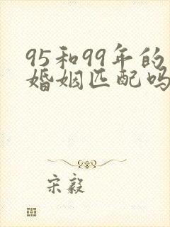 95和99年的婚姻匹配吗