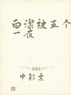 白洁被五个人玩一夜封面