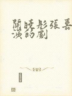 关晓彤张嘉译主演的剧