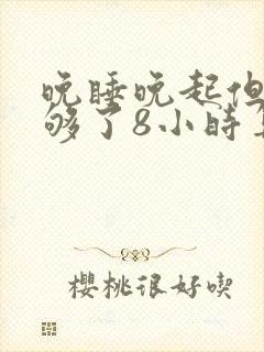 晚睡晚起但是睡够了8小时算熬夜吗