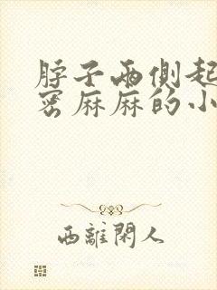 脖子两侧起了密密麻麻的小疙瘩是怎么回事封面