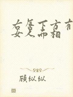 右唇下方有痣的女人面相