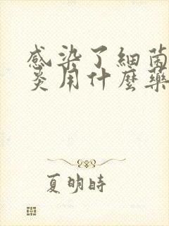 感染了细菌性阴炎用什么药