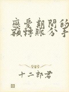 恋爱期间的大金额转账分手后要的回来吗