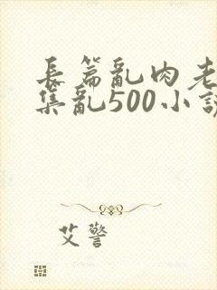 长篇乱肉老师合集乱500小说