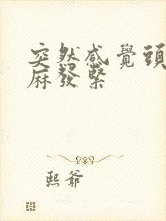 突然感觉头皮发麻发紧