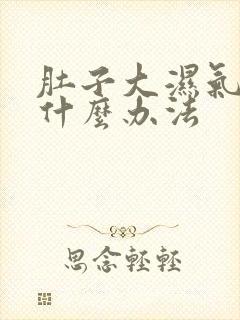 肚子大湿气重有什么办法