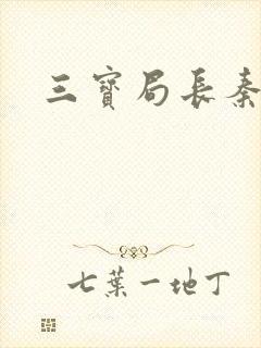 三宝局长秦守仁