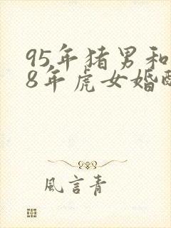 95年猪男和98年虎女婚配封面