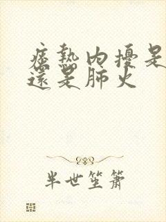 痰热内扰是肝火还是肺火