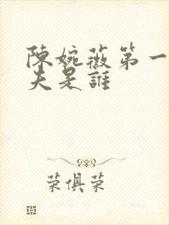 陈婉薇第一任丈夫是谁