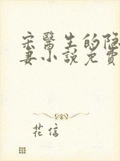 宋医生的隐婚新妻小说免费阅读