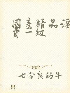 国产精品淫片免费一级