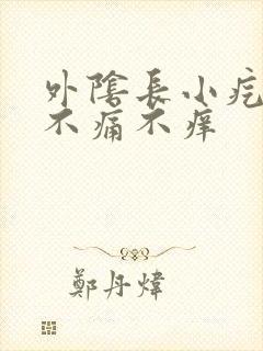 外阴长小疙瘩 不痛不痒