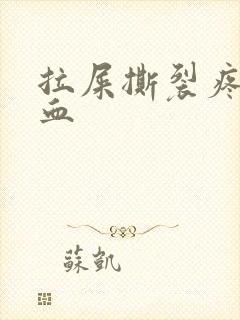 拉屎撕裂疼 有血封面