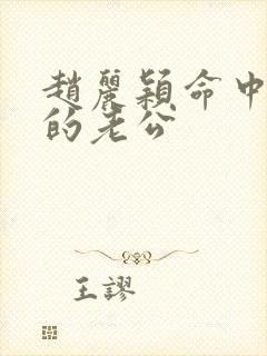 赵丽颖命中注定的老公封面