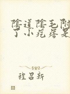 阴道阴毛附近长了小疙瘩是什么