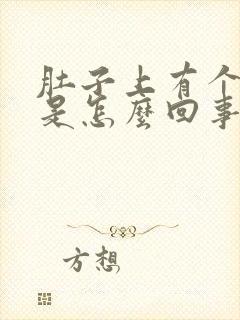 肚子上有个硬块是怎么回事封面