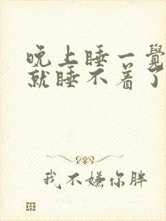 晚上睡一觉醒来就睡不着了是什么原因封面