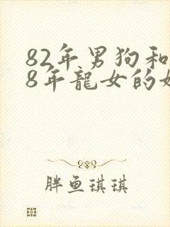 82年男狗和88年龙女的姻缘