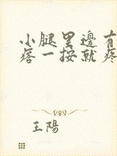 小腿里边有硬疙瘩一按就疼