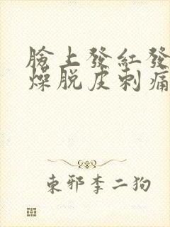 脸上发红发痒干燥脱皮刺痛封面