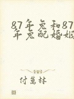87年兔和87年兔配婚姻好不好