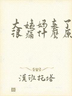 大姨妈来了肚子很痛什么原因封面