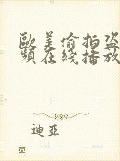 欧美偷拍盗摄视频在线播放封面