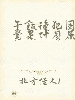 午饭后犯困想睡觉是什么原因