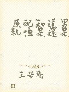 原配知道男人出轨但是还是原谅了